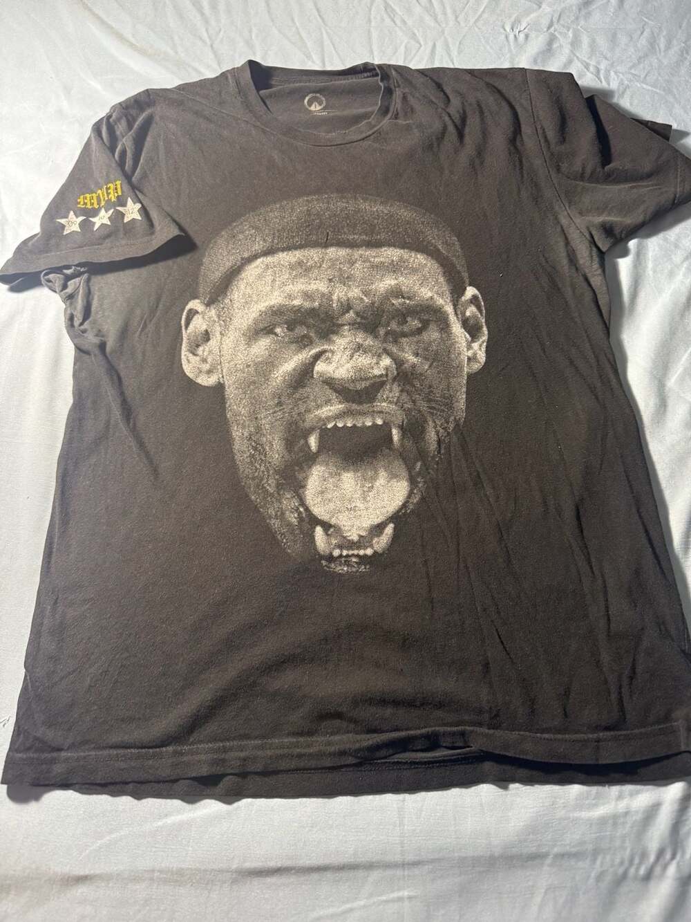 Unknown LeBron James 3X MVP T-Shirt Size Medium Black